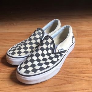 Checkered vans